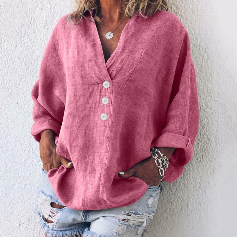 Maribel | Relaxed Buttoned Women’s Blouse